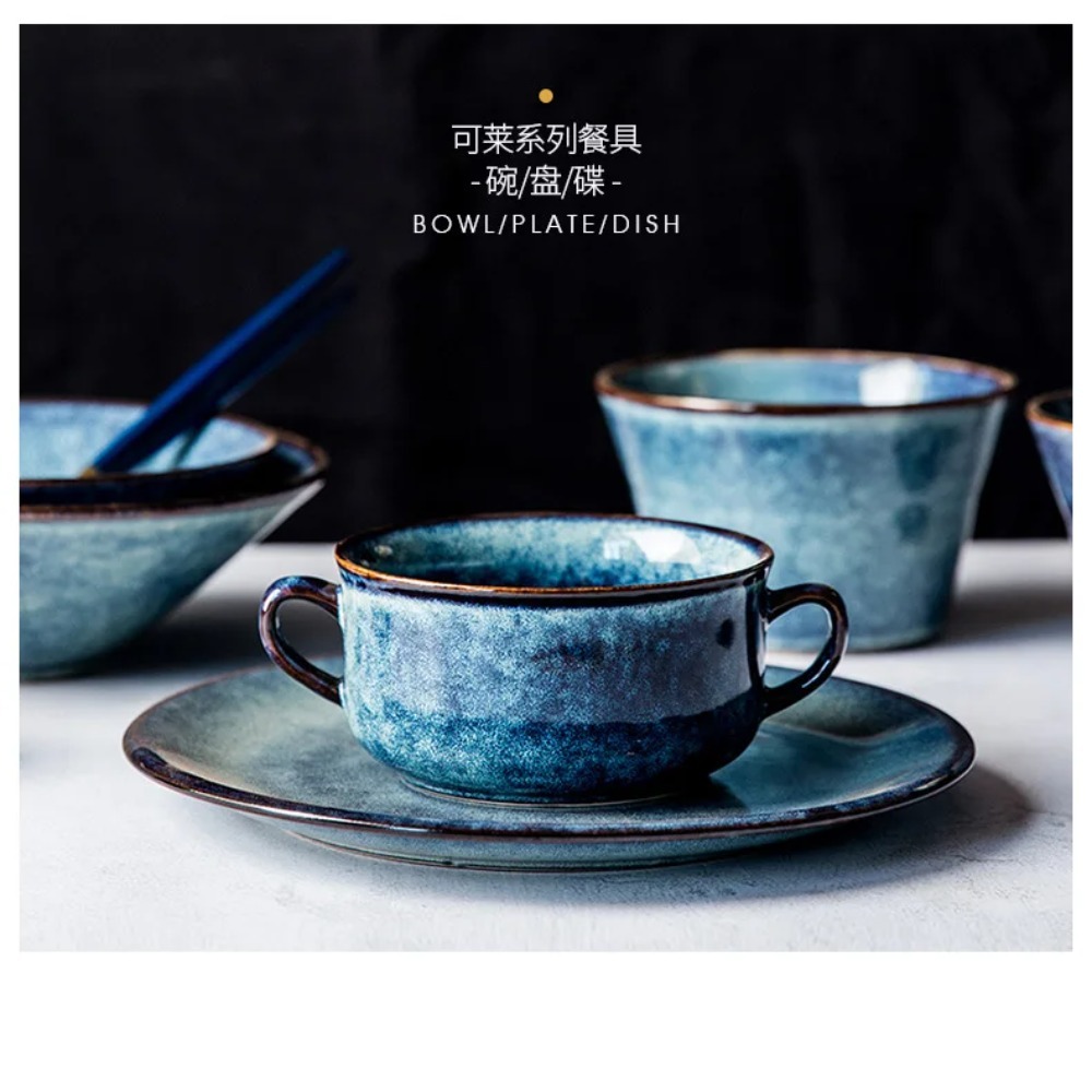 Dim Sum Basket - Chińska retro ceramiczna zastawa stołowa z