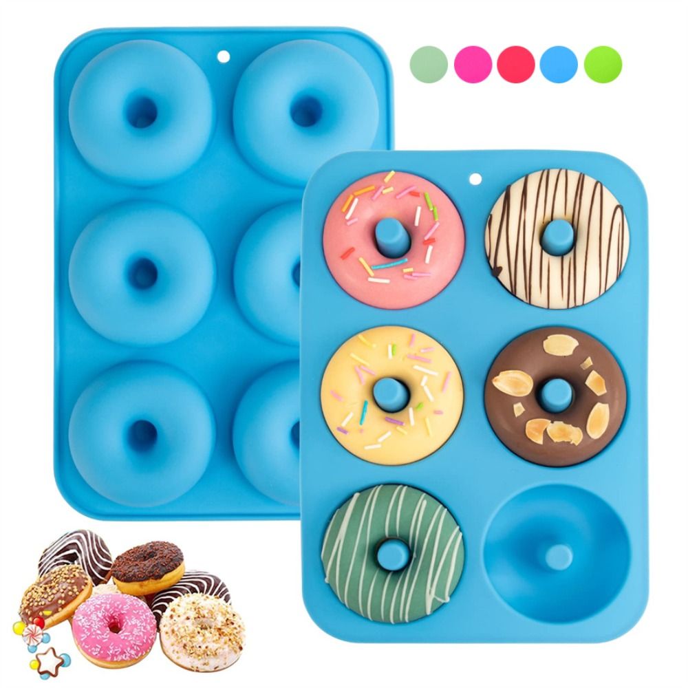 Donut Mold Silicone - Nowa silikonowa forma do donutów, nieprzywierająca,