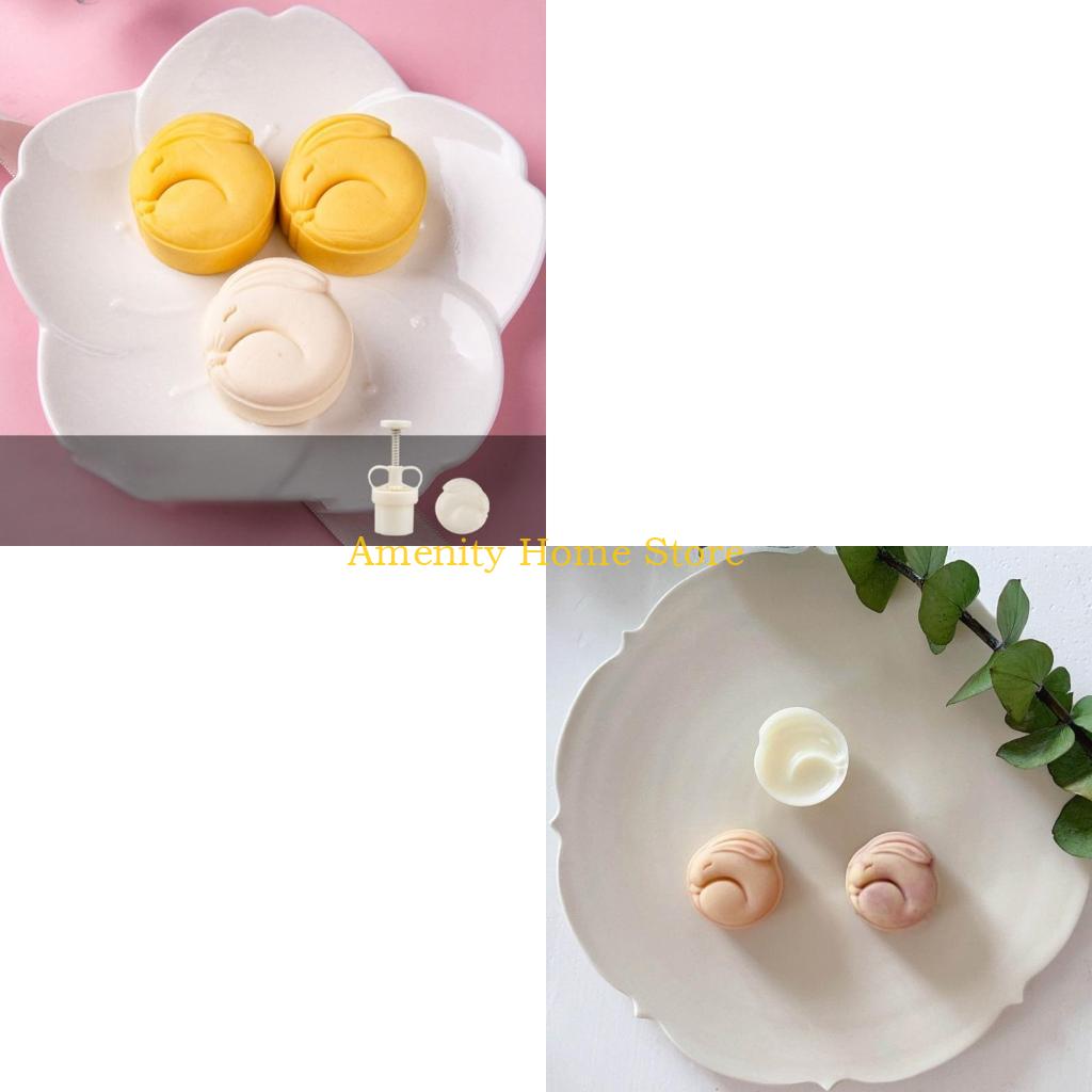 Bunny Cake Mold - F26C forma na ciasto księżycowe festiwal