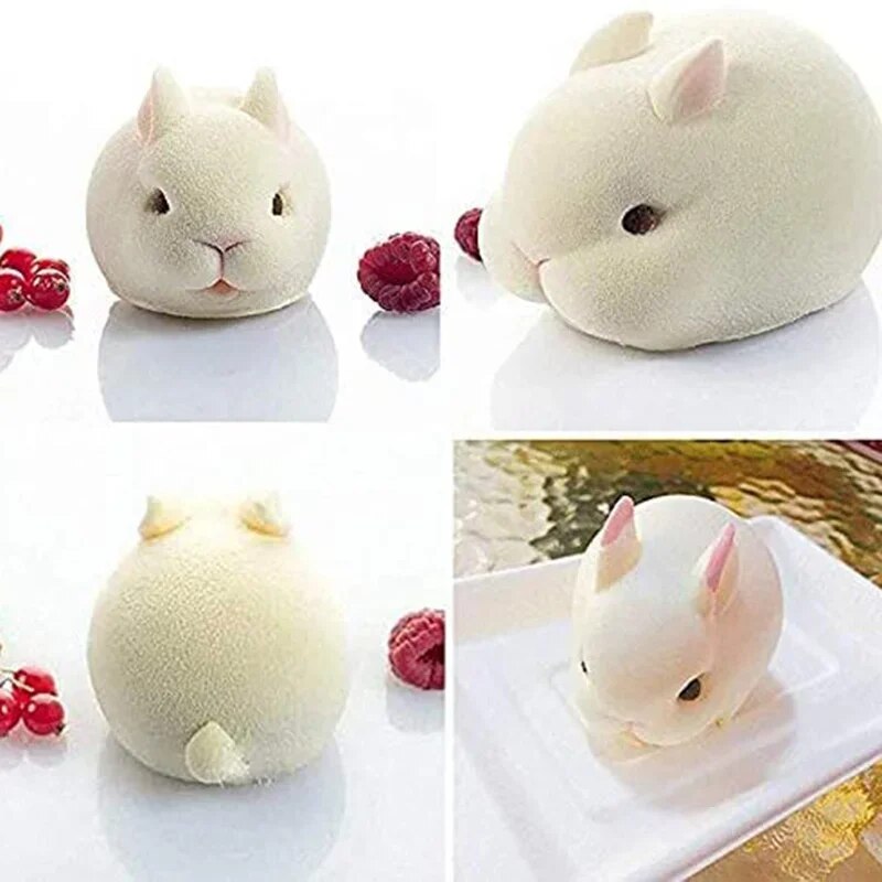 Silikonowa forma do królików,  – Bunny Cake Mold recenzja i cena