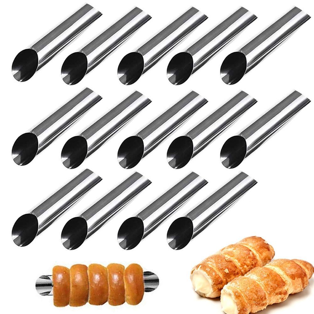 Metalowe foremki do cannoli, 6 – Danish Pancake Pan recenzja i cena