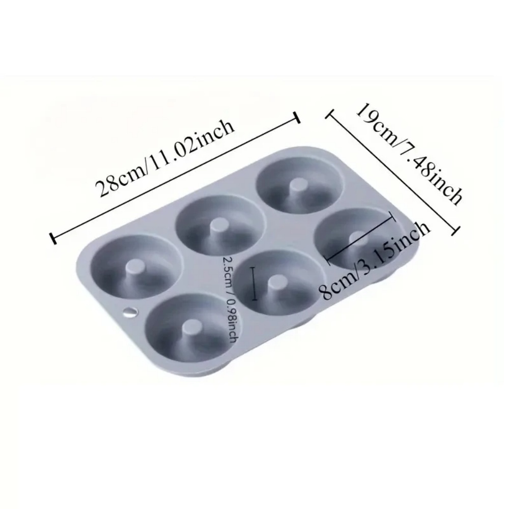 Forma do pieczenia z 6 otworam – Donut Mold Silicone recenzja i cena