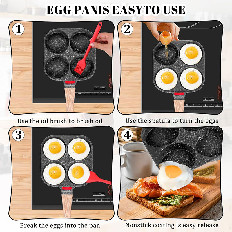 Patelnia do smażenia jajek z p – Egg Waffle Pan recenzja i cena