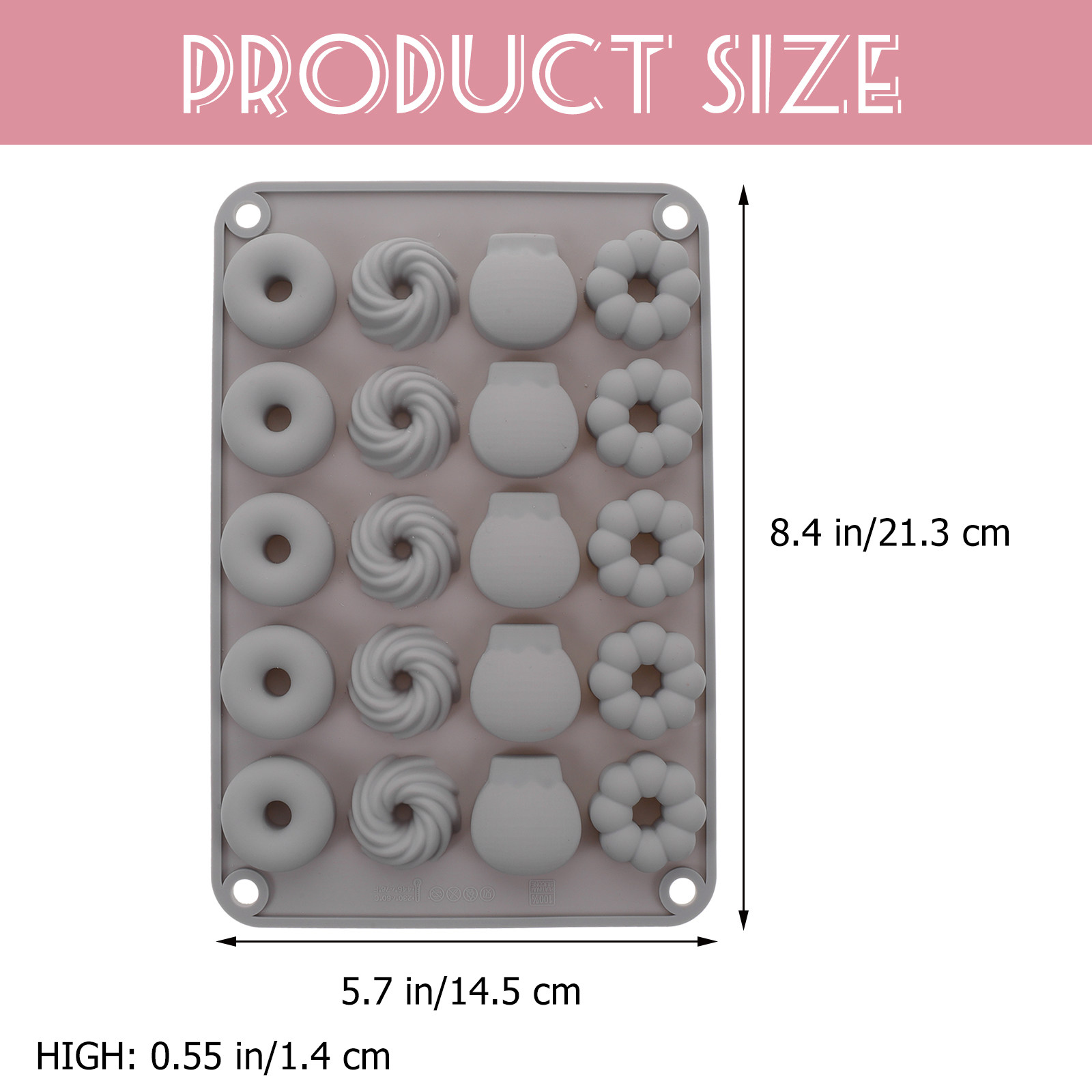 Mini silikonowa forma na pączk – Donut Mold Silicone recenzja i cena